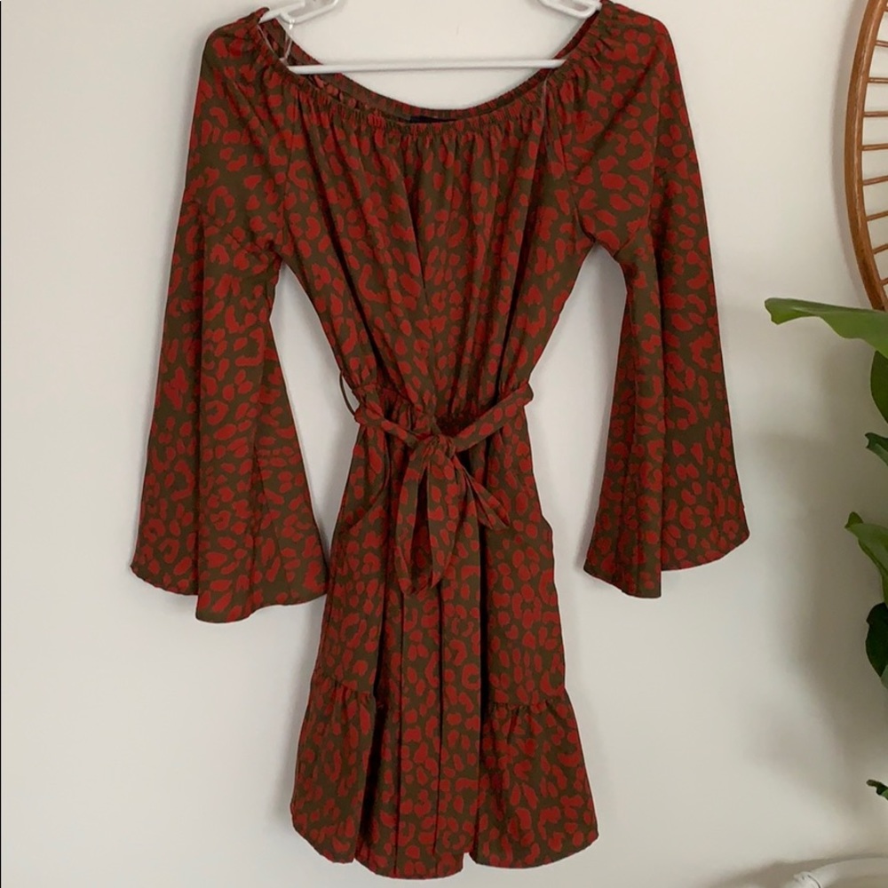 Vici animal print dress